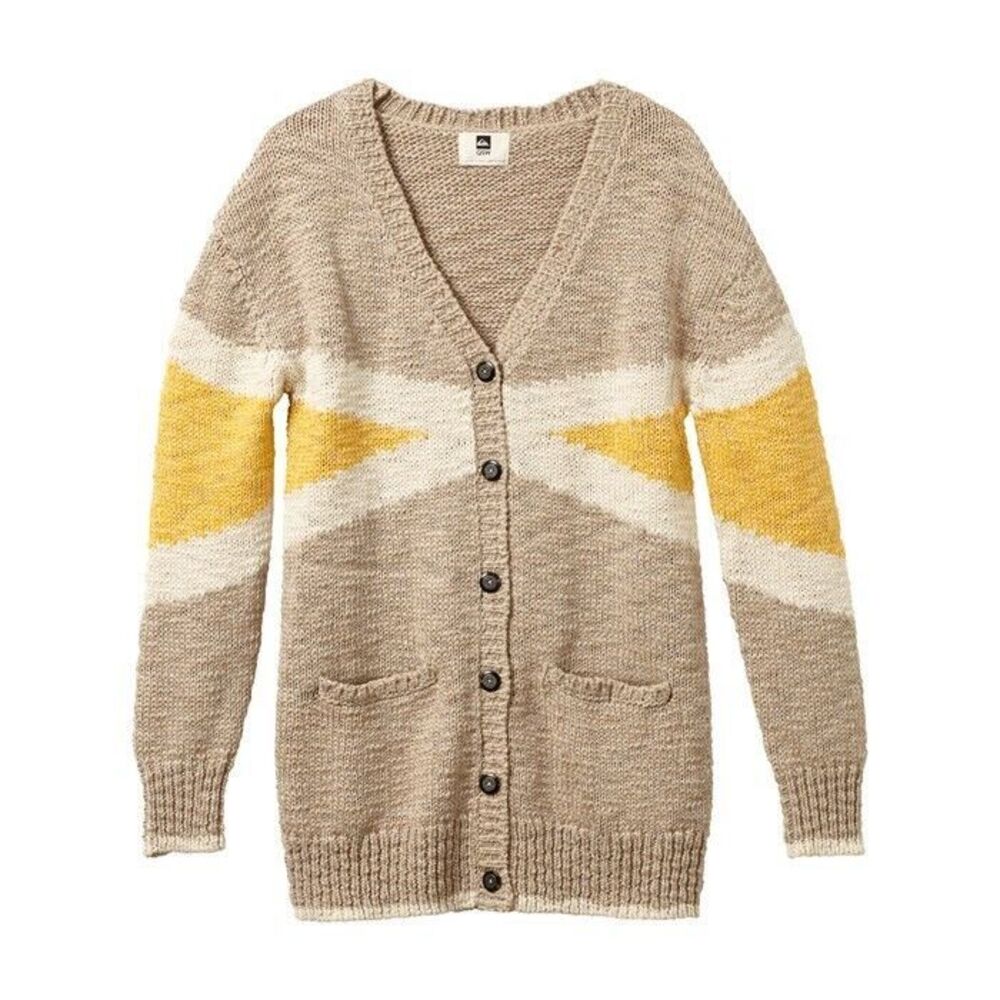 NEW w/o Tags Women's Quiksilver Sail Cardigan Sweater Size M MSRP: $114